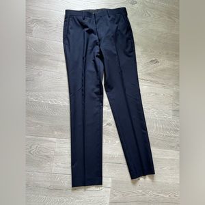 J.Crew Ludlow Slim Fit Suit Pants 29W 32L Deep Navy Italian Wool